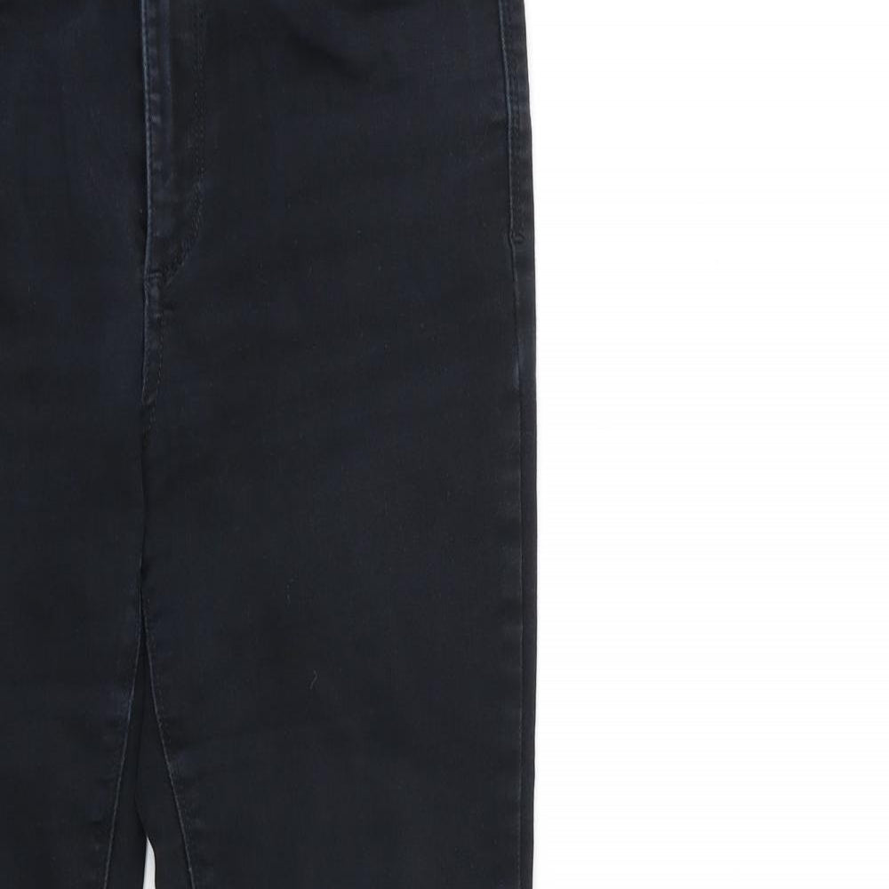 Marks and Spencer Womens Black  Denim Skinny Jeans Size 10 L27 in