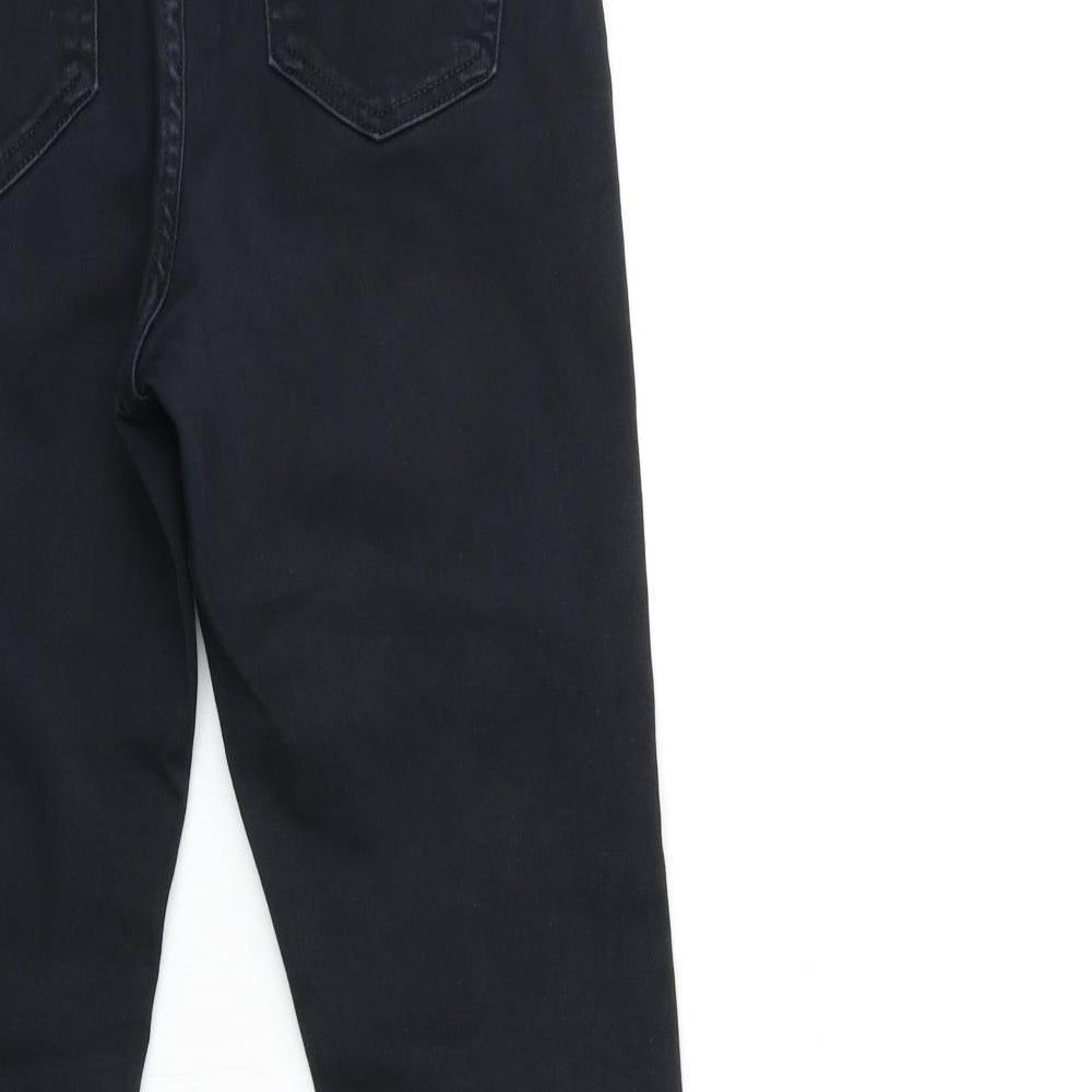 Marks and Spencer Womens Black  Denim Skinny Jeans Size 10 L27 in