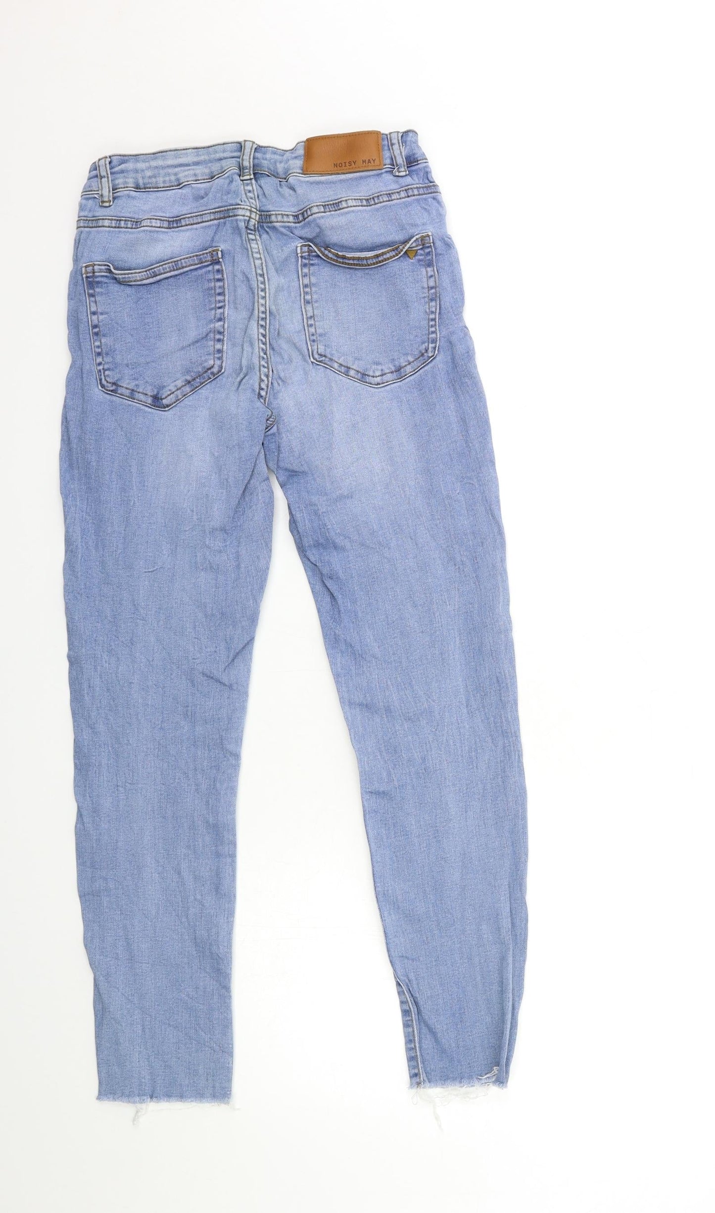 Noisy may Womens Blue  Denim Skinny Jeans Size 28 in L27 in