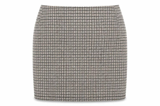 Stradivarius Womens Multicoloured Check  Mini Skirt Size S  - Stretch waistband