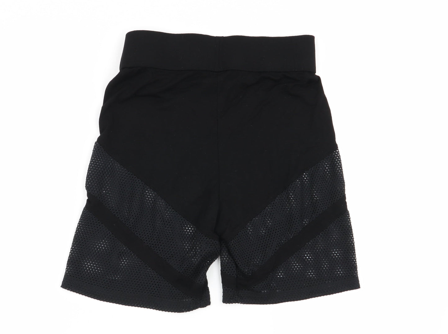 Select Womens Black   Sweat Shorts Size M - Stretch waistband