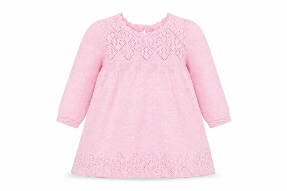 NEXT Girls Pink Geometric  Fit & Flare  Size 3-6 Months