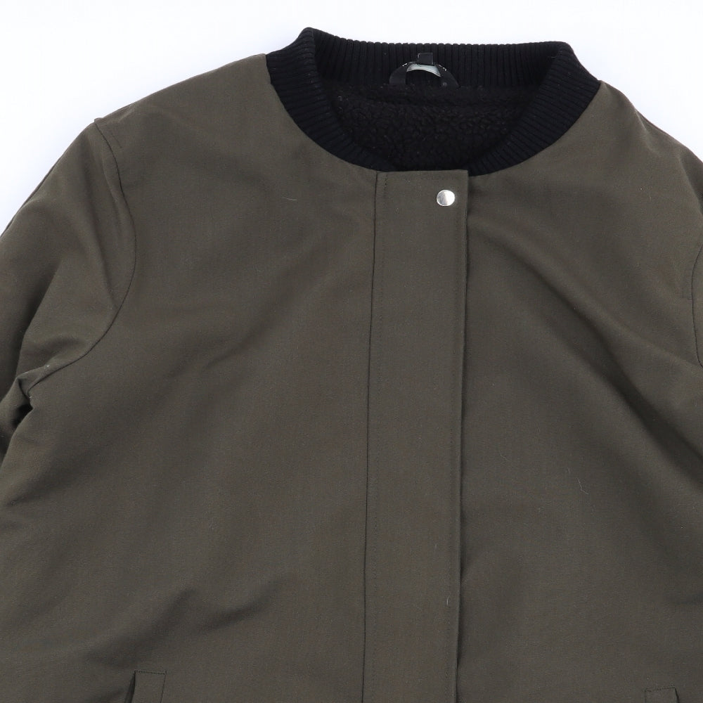 New Look Womens Green   Jacket Coat Size 16