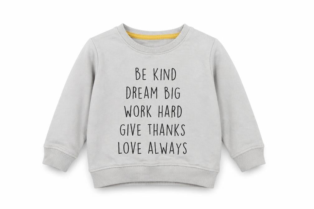 V&crew Boys Grey   Pullover Jumper Size 18-24 Months