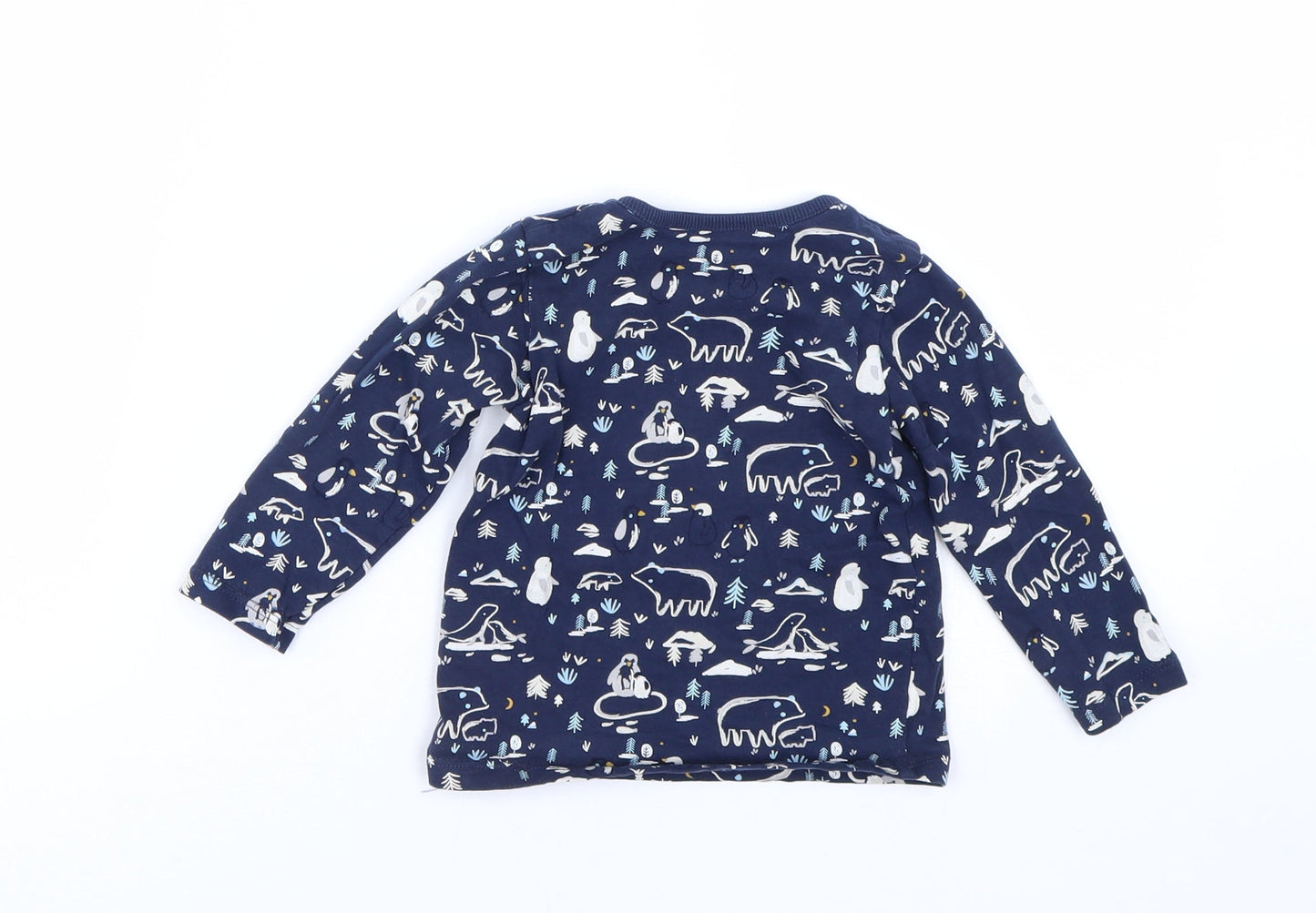 George Girls Blue   Cami Pyjama Top Size 9-12 Months