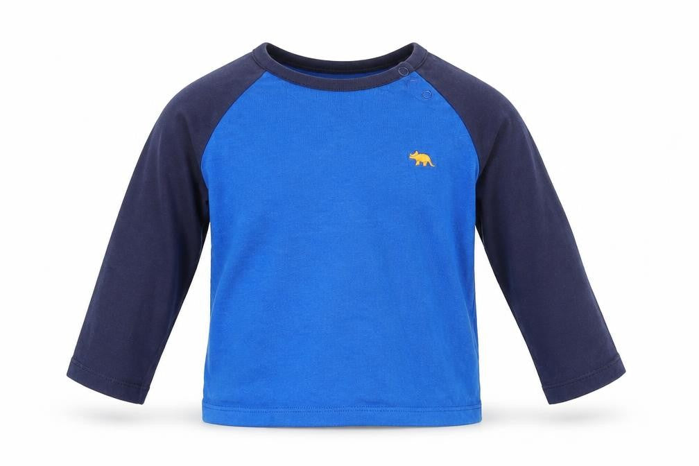 F&F Boys Blue   Capri Pyjama Top Size 9-12 Months