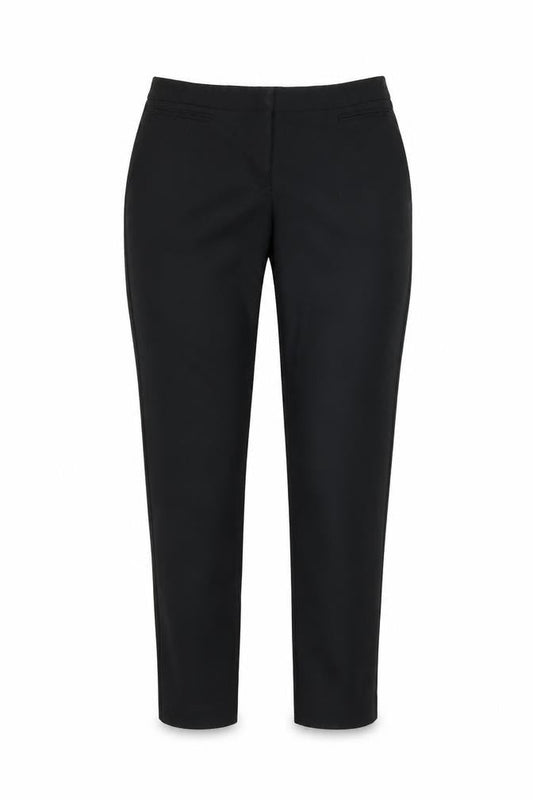 Preworn Womens Black   Trousers  Size 8 L25 in