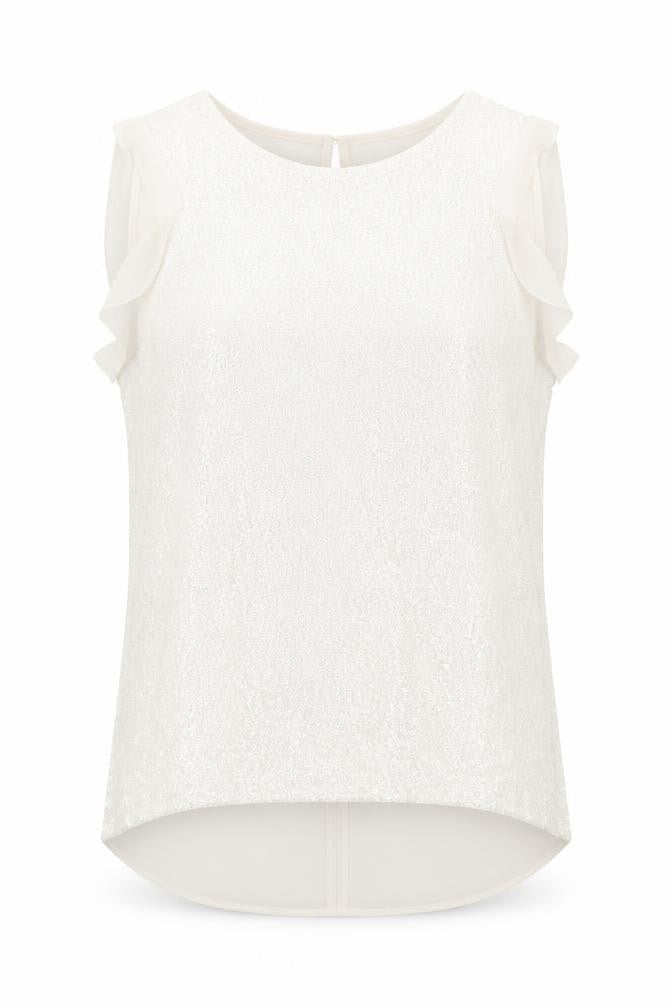 esoterica Womens White   Basic Tank Size 16