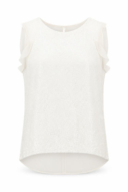 esoterica Womens White   Basic Tank Size 16