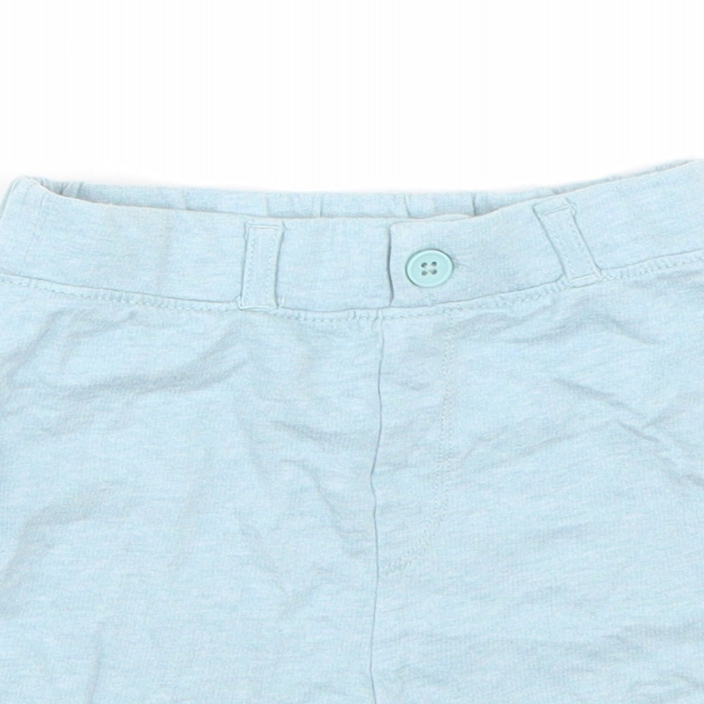 Billie Girls Blue   Cropped Trousers Size 18-24 Months  - Shorts