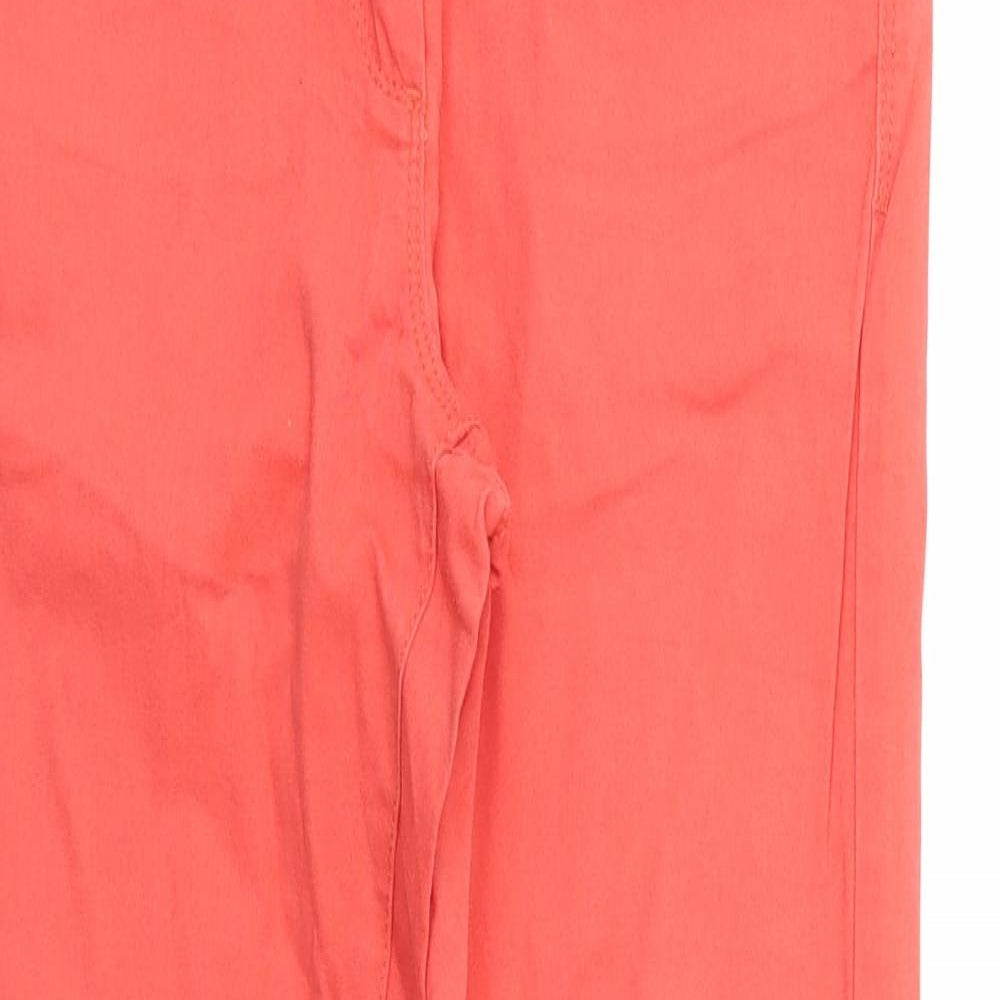 Marks & Spencer Womens Red   Skinny Jeans Size 8 L28 in