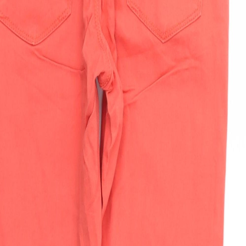 Marks & Spencer Womens Red   Skinny Jeans Size 8 L28 in