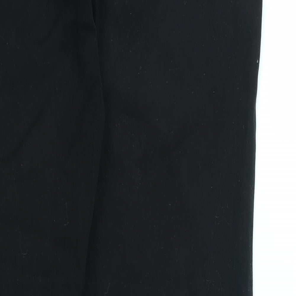 Preworn Womens Black   Trousers  Size 34 in L30 in