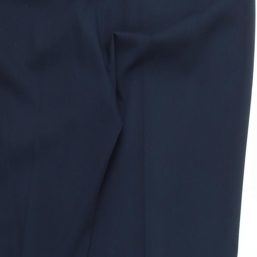 Dorothy Perkins Womens Blue   Trousers  Size 14 L26 in