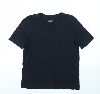 Preloved WHISTELS Womens Black   Basic T-Shirt Size S - Front