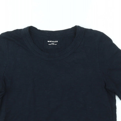 Preloved WHISTELS Womens Black   Basic T-Shirt Size S - Detail