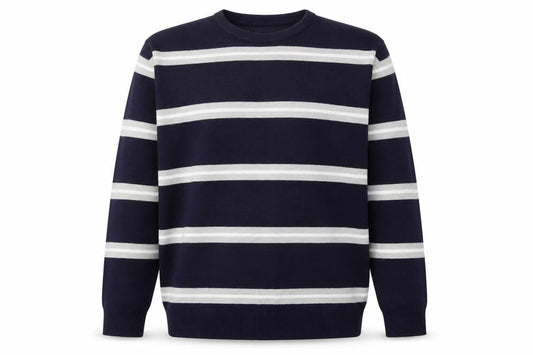 RRAPIDFIRE Mens Purple Striped  Pullover Sweatshirt Size S