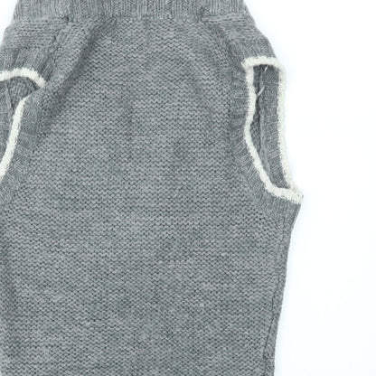 NEW LOOK  Womens Grey   Cardigan Jumper Size 12