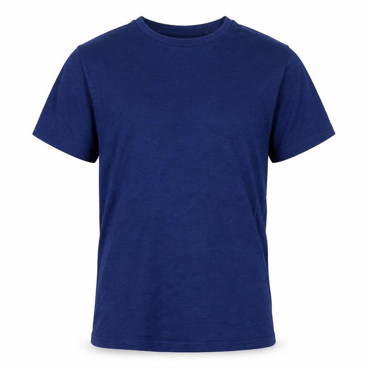 Next Boys Blue Houndstooth  Basic T-Shirt Size 9 Years