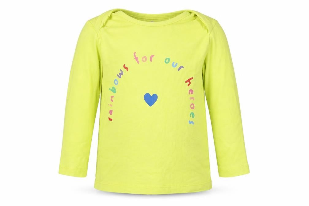 F&F Girls Yellow   Basic T-Shirt Size 9-12 Months