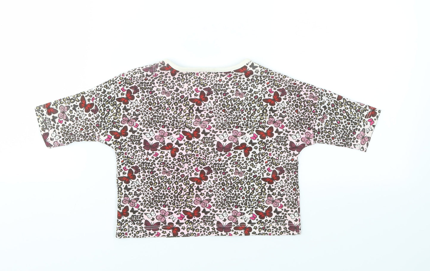 TU Girls Multicoloured Floral  Basic T-Shirt Size 3 Years