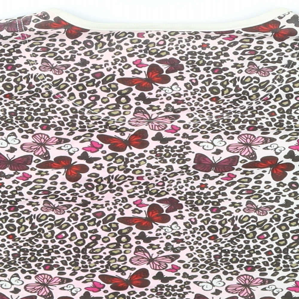 TU Girls Multicoloured Floral  Basic T-Shirt Size 3 Years