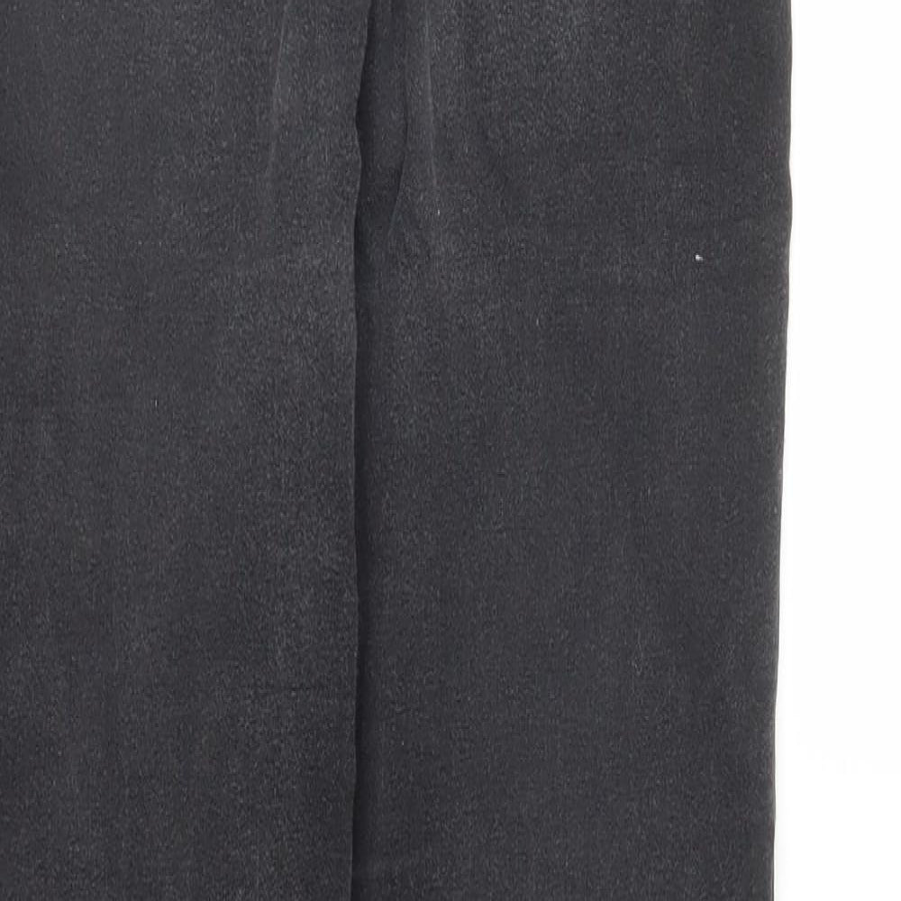 Papaya Womens Black  Denim Skinny Jeans Size 10 L26 in
