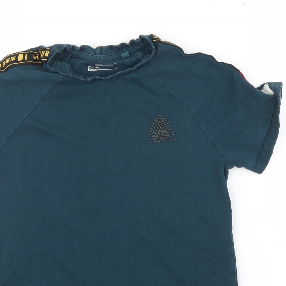 NEXT Boys Green   Basic T-Shirt Size 8 Years
