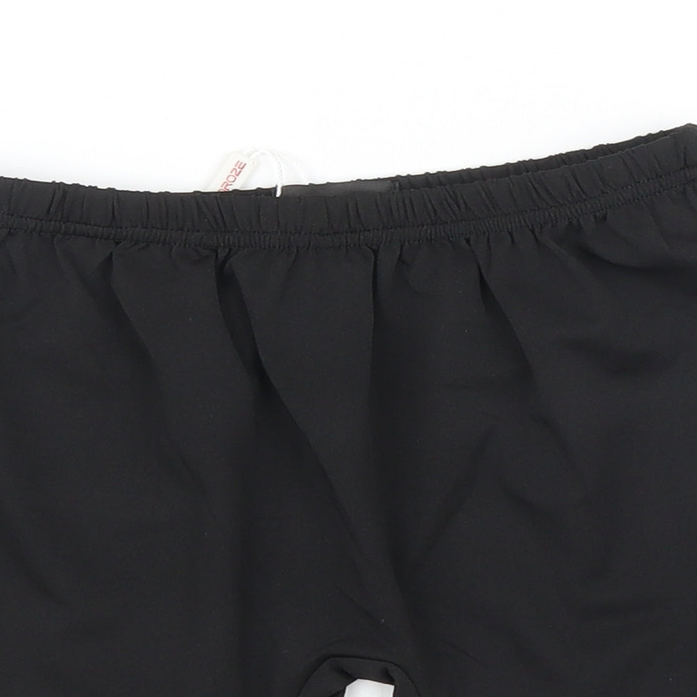 Noroze Boys Black   Sweat Shorts Size 13 Years