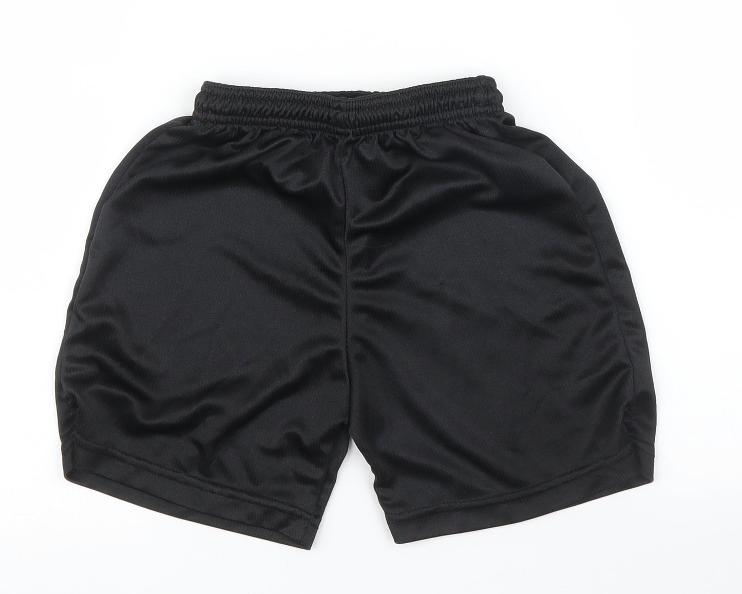 Precision Boys Black   Sweat Shorts Size 5 Years