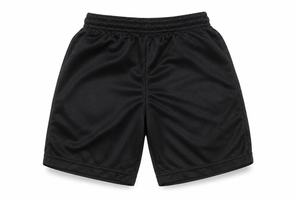 Precision Boys Black   Sweat Shorts Size 5 Years