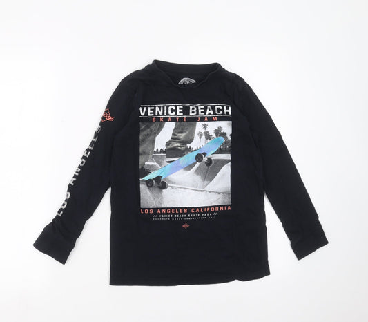 F&F Boys Blue   Basic T-Shirt Size 9-10 Years  - Venice Beach