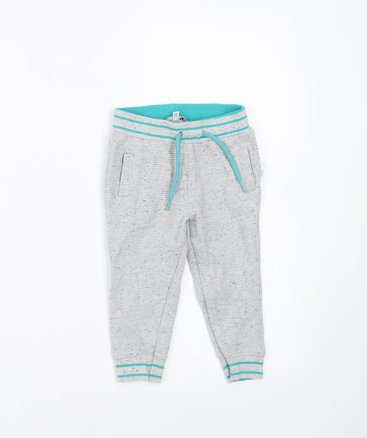 Lola Maverick Baby Grey   Jogger Trousers Size 12-18 Months