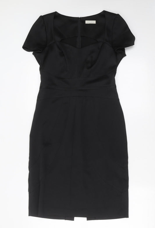 Todays Woman Womens Black   Shift  Size 8