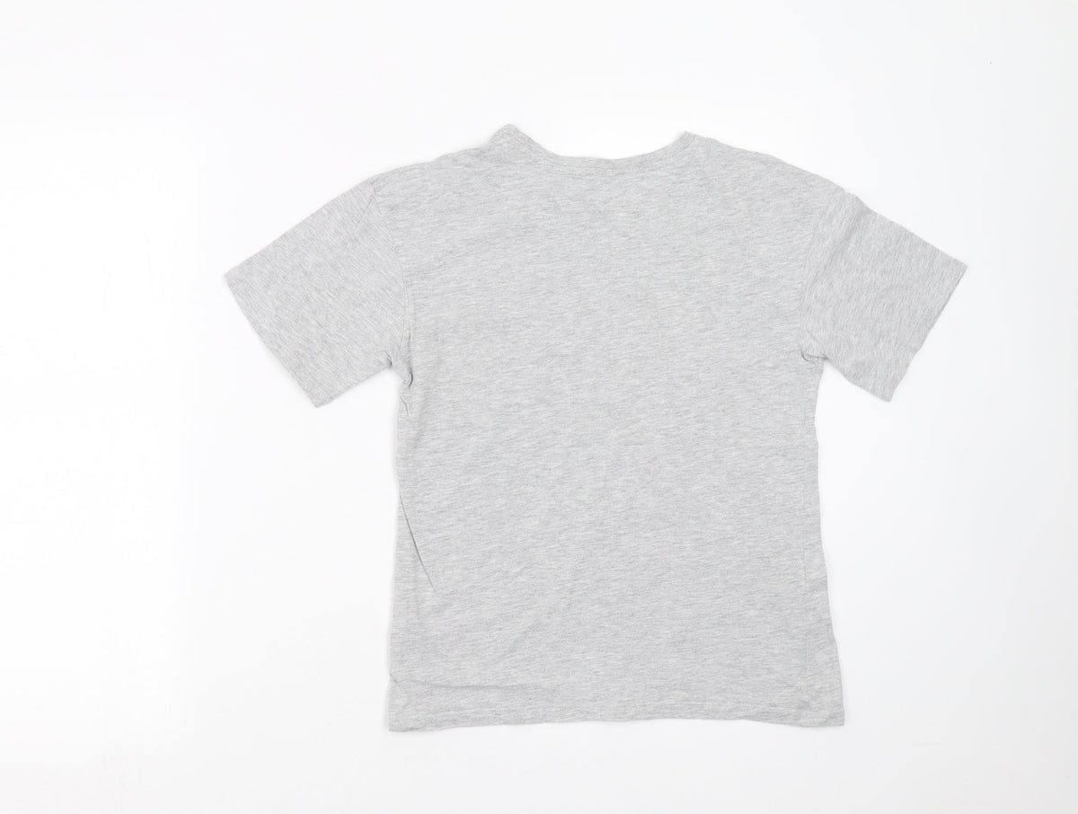 Very Boys Grey   Basic T-Shirt Size 11 Years