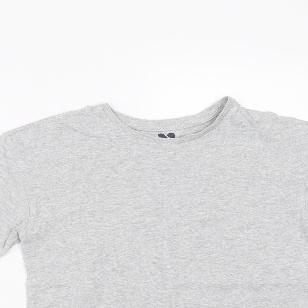 Very Boys Grey   Basic T-Shirt Size 11 Years