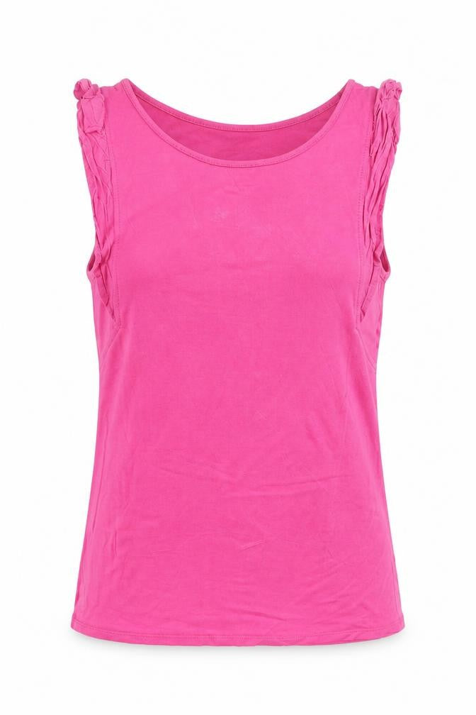 Oasis Womens Pink   Basic T-Shirt Size S