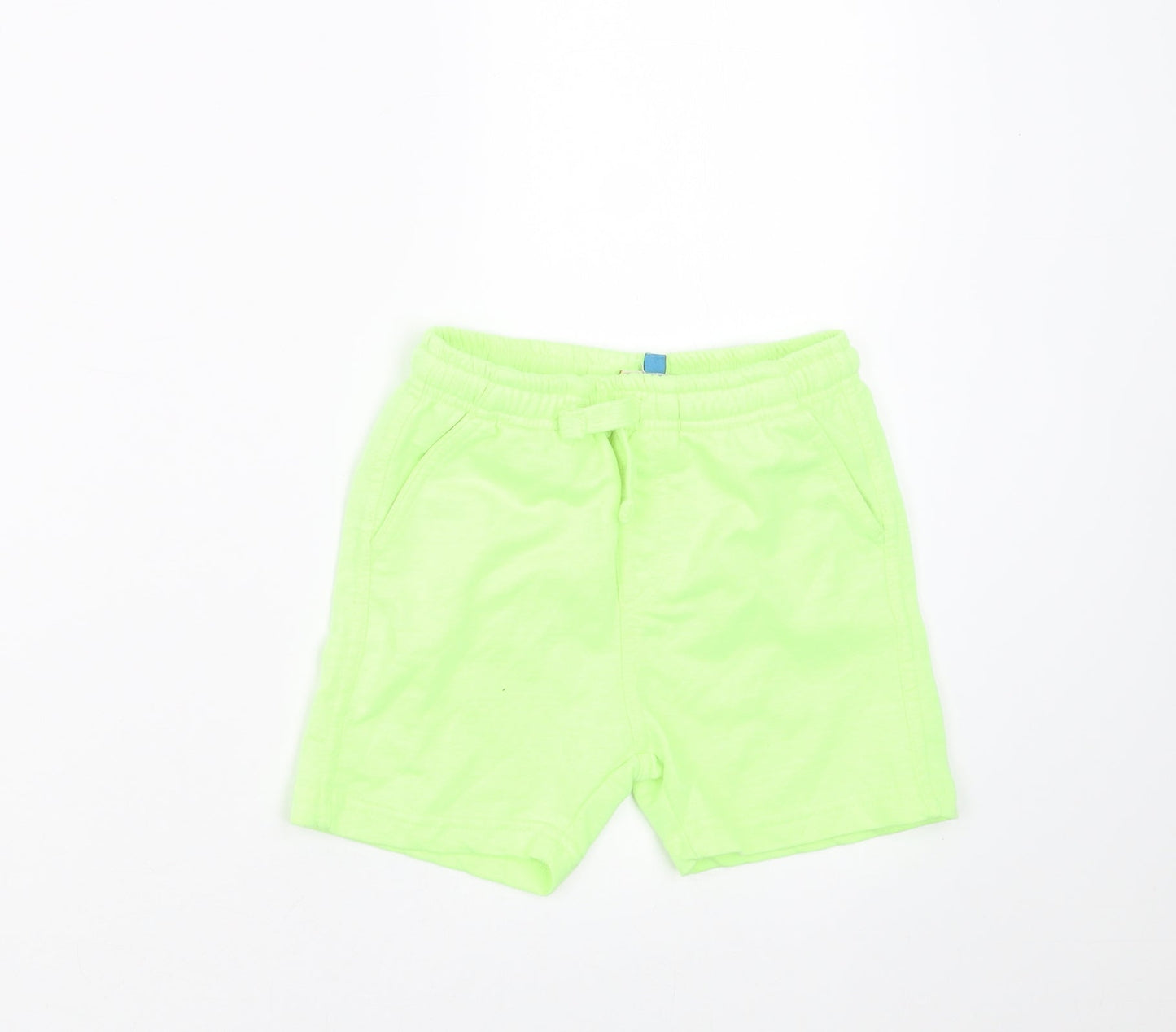 Hullabaloo Boys Green   Sweat Shorts Size 5-6 Years