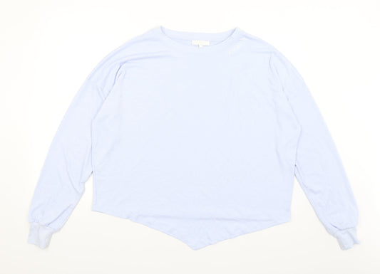 Angelle Womens Blue   Pullover Jumper Size S