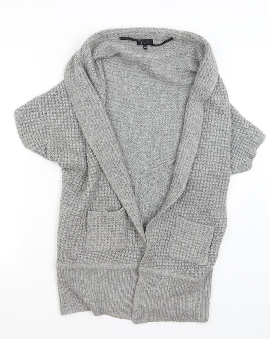 Papaya Womens Grey   Cardigan Jumper Size 12
