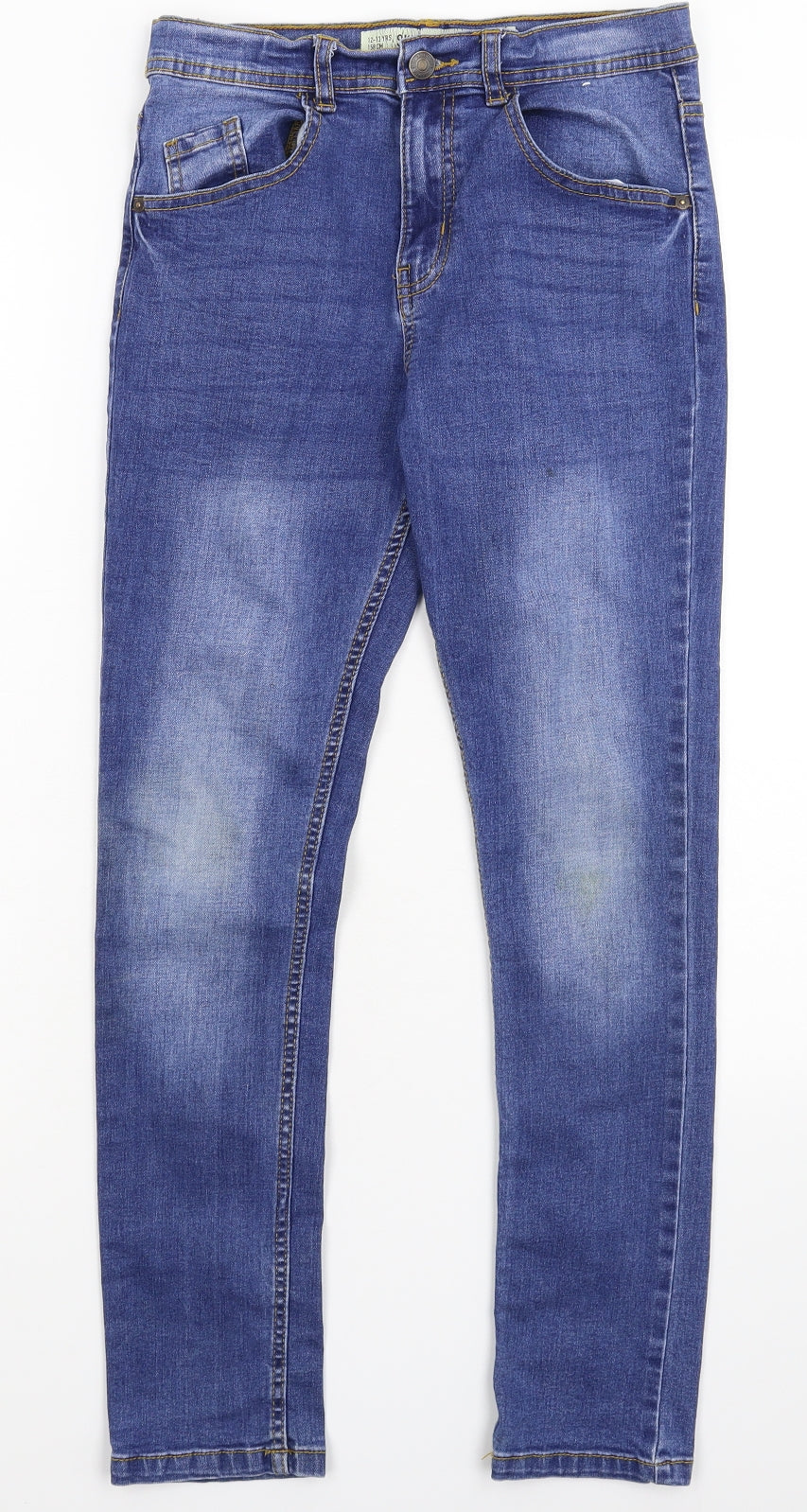 Denim & Co. Girls Blue  Denim Skinny Jeans Size 12-13 Years