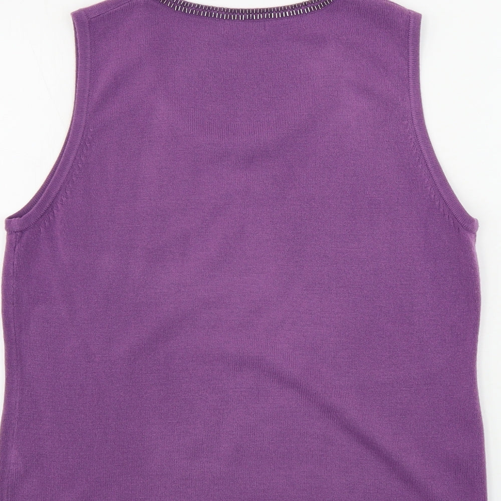 Debenhams  Womens Purple   Pullover Jumper Size 16