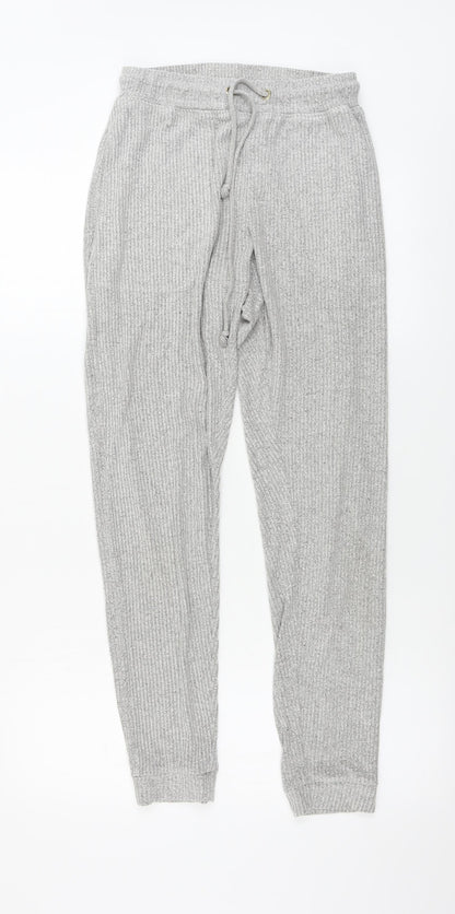 Additional front view of ASOS women’s grey sweatpants, size UK 8, 26-inch leg