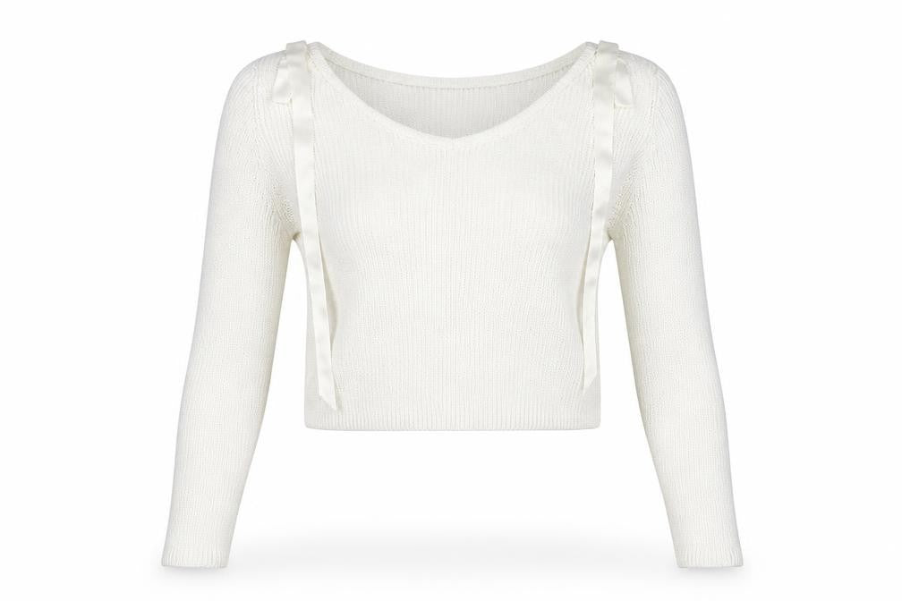 H&M  Womens Ivory   Pullover Jumper Size S