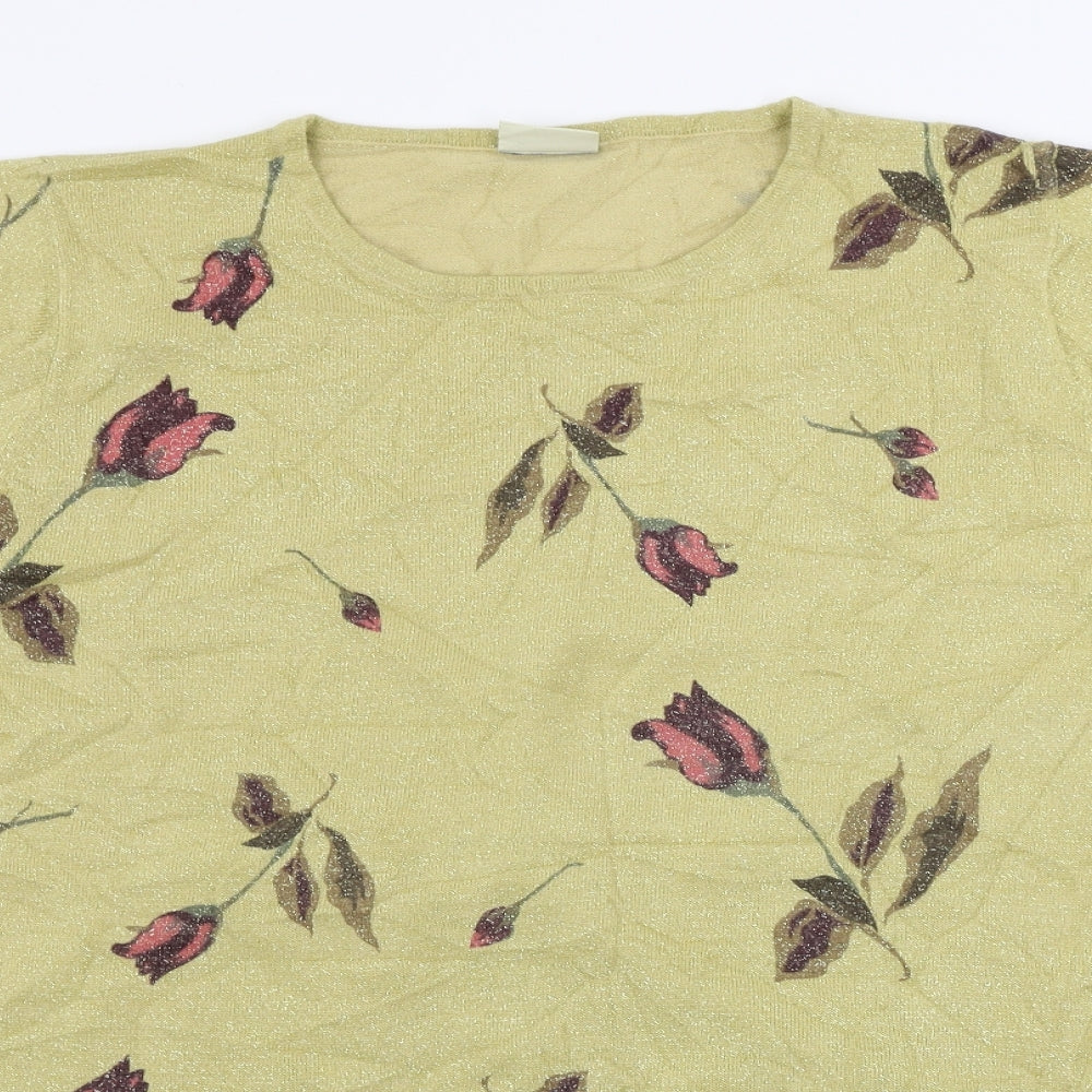 isabella   Womens Yellow   Pullover Jumper Size L