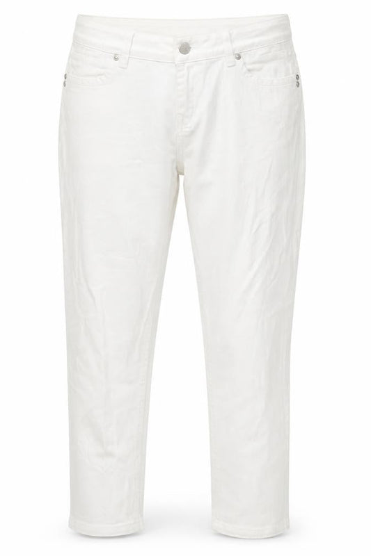 yes yes  Womens White   Tapered Jeans Size 14 L24 in