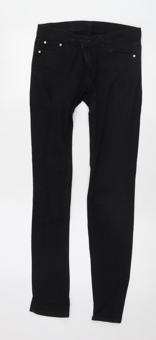 Preworn Womens Black   Skinny Jeans Size 30 L31 in