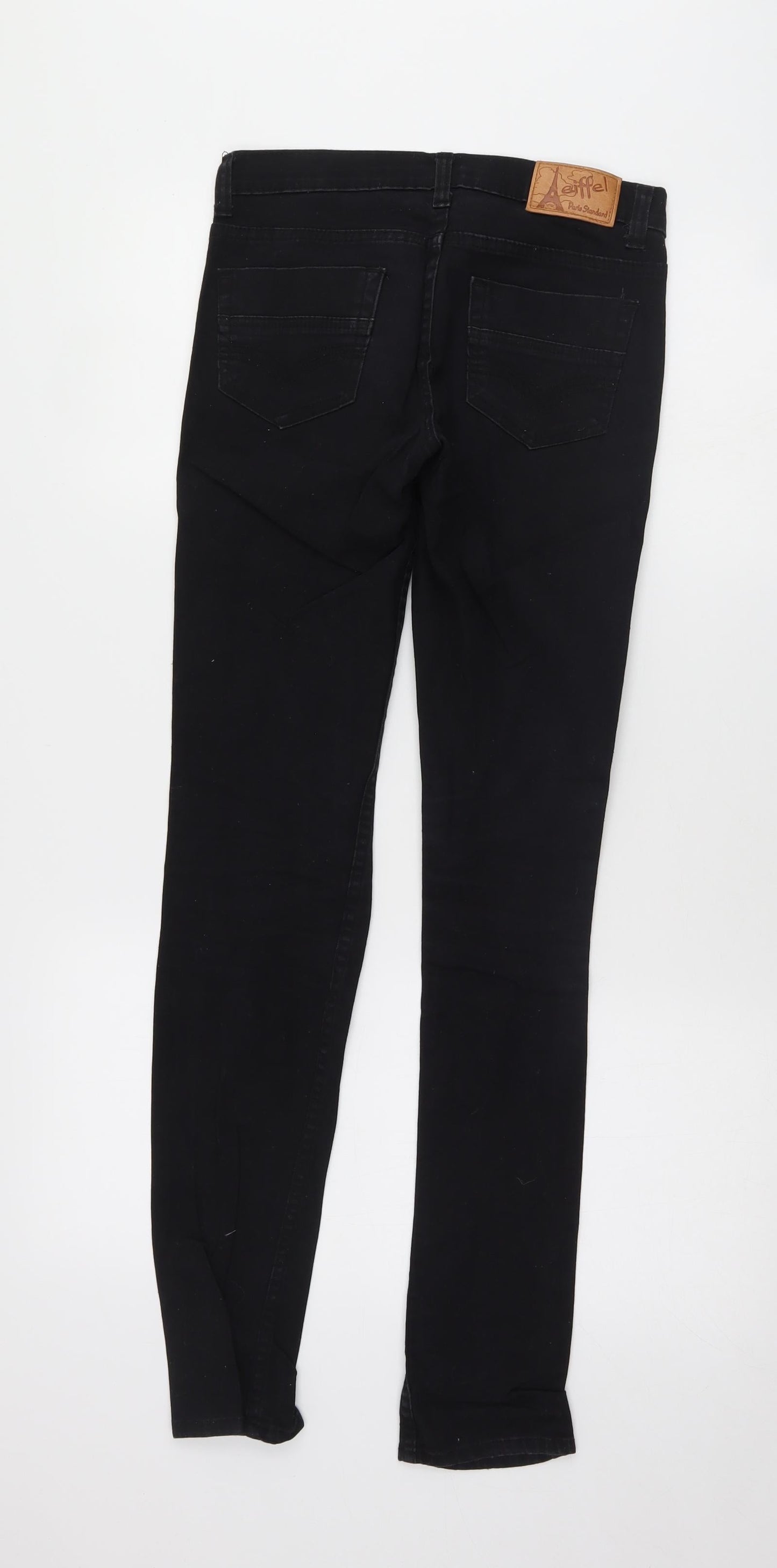 Preworn Womens Black   Skinny Jeans Size 30 L31 in