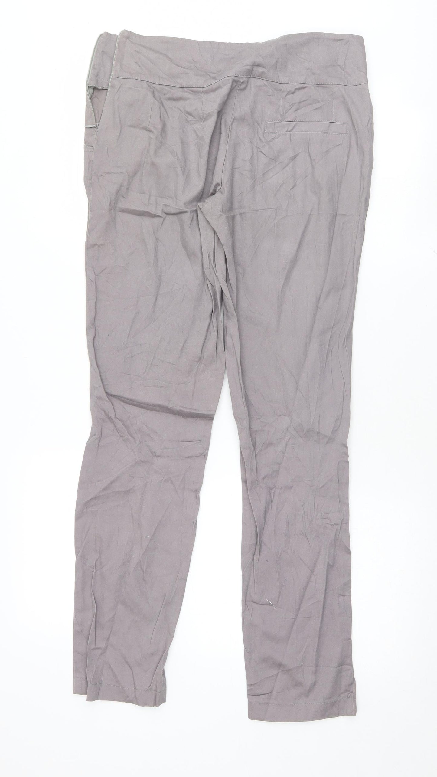 spodnie Womens Grey   Trousers  Size 10 L30 in