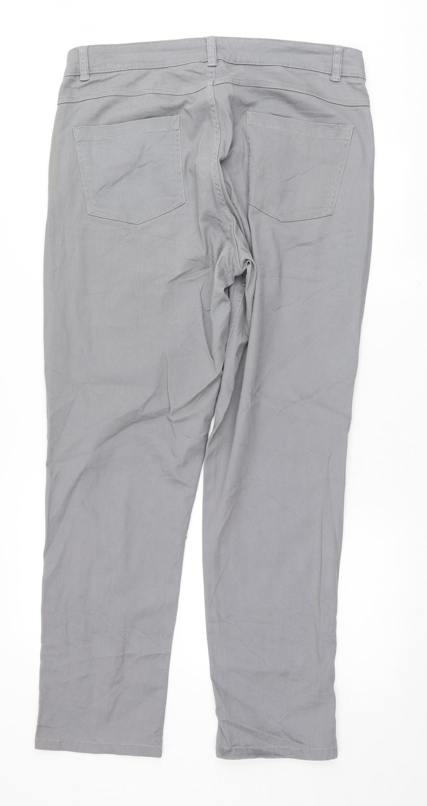 Giada Womens Grey   Straight Jeans Size 20 L31 in
